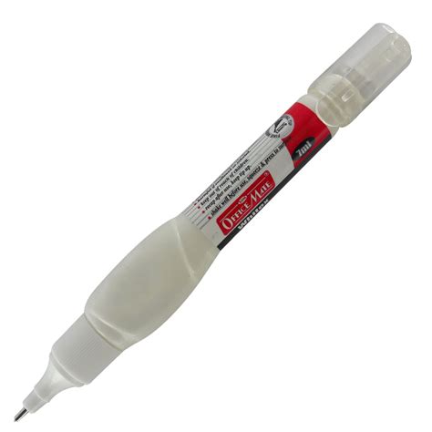 Office Mate Model No: 11934 Whitex Metal Tip Fast Dry 7ml Correction Pen