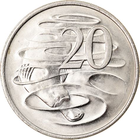 Twenty Cents 1981, Coin from Australia - Online Coin Club