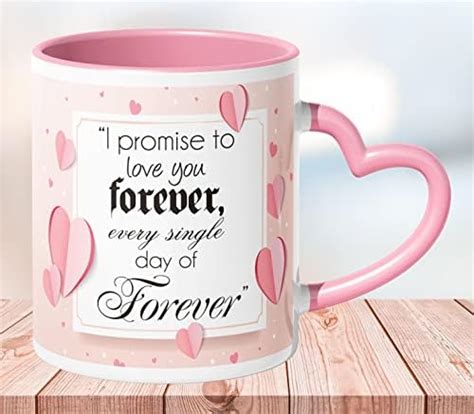 Buy NH10 DESIGNS Valentine Day Gift I Promise to Love You Forever ...