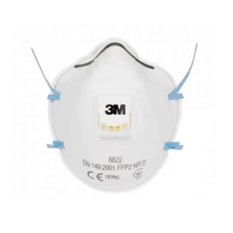 Set of 10 3M Particle Masks, FFP2, with valve Germany