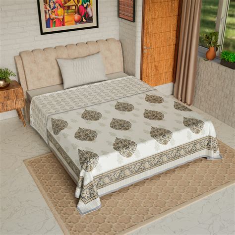 Cotton Blanket - Single Dohar ( 60 x 90 Inches) Mud Grey Pot – Jaipur Dohar