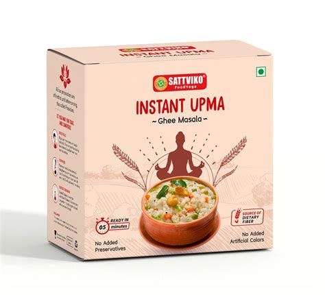 Sattviko Instant Upma made in Desi Ghee