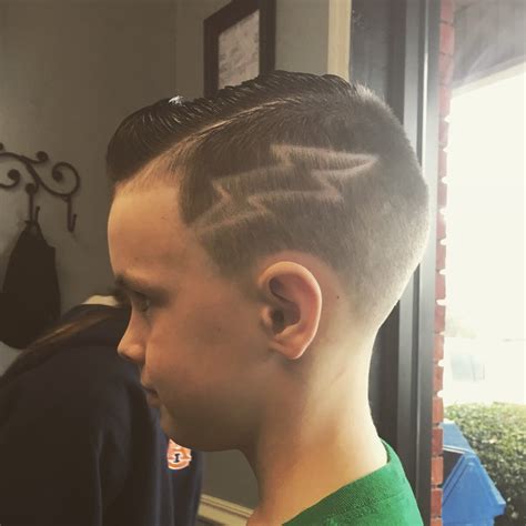 Lightning Bolt Haircut