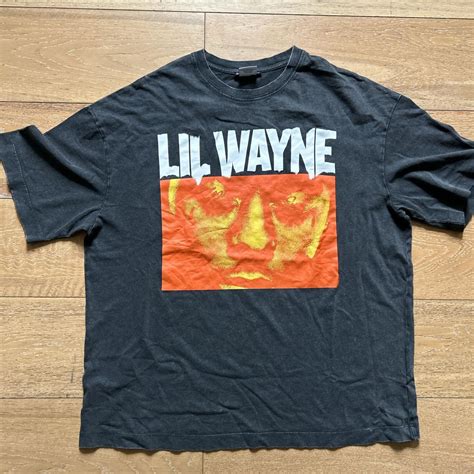 Lil Wayne shirt Nice heavy weight cotton shirt Size:... - Depop