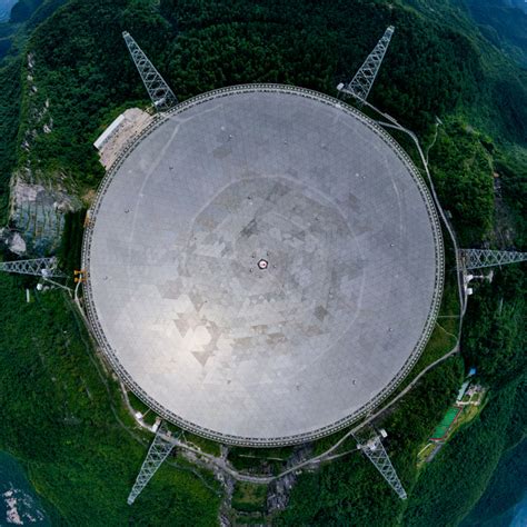 Photos Chine : le télescope FAST — Chine Informations