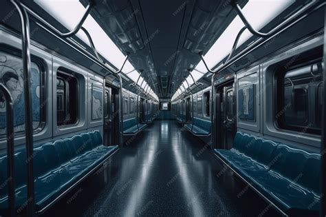 Un vagón de metro con la palabra nyc al costado | Foto Premium