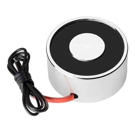 Uxcell 24v Dc 250n Electric Lifting Magnet Electromagnet Solenoid Lift ...