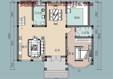 100平米两间三层楼房设计图，农村盖房舒服实用最重要_三层别墅设计图_图纸之家