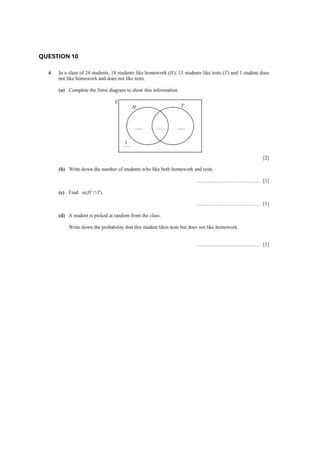 Image result for 6 Statistics & Probability IGCSE Edexcel Math a Tutorial