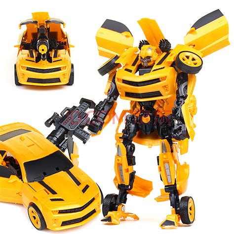 玩具变形金刚大黄蜂如何变成汽车