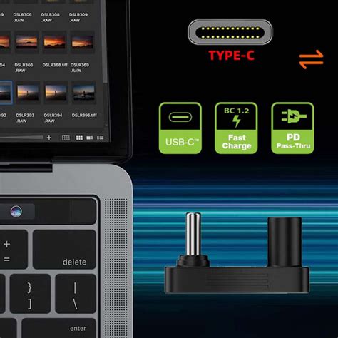 TECPHILE- 4K USB C to Type C U Shaped PD Adapter | Concept Kart