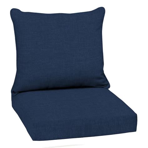 Buy 22 in. x 24 in. 2-Piece Deep Seating Outdoor Lounge Chair Cushion ...