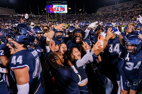 UConn football team claims signature home victory over Duke