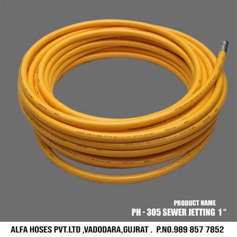 SEWER JETTING HOSE - Round Jetting Hose Manufacturer from Vadodara