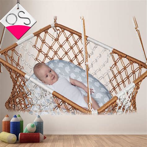 Patiofy Premium Silk Baby Cradle Swing/Hanging Crib Hammock Swing Bed ...