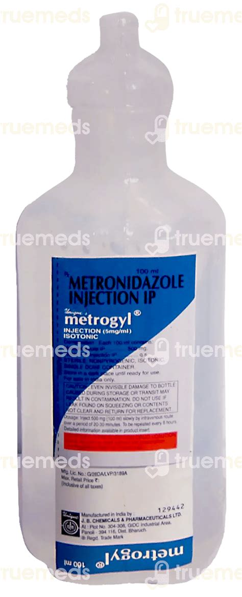 Metrogyl 500mg Injection: Uses, Side Effects, Price & Substitutes