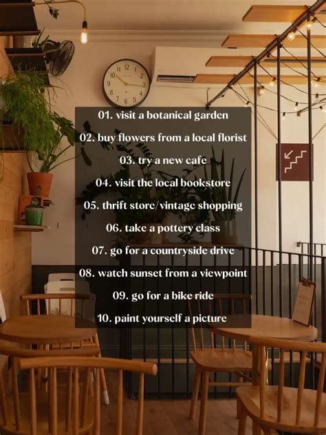 20 self-date ideas | Gallery posted by Logan Dawson | Lemon8