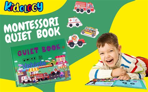 Buy Kidology Montessori Quiet Book for Toddlers | Montessori Busy Book ...