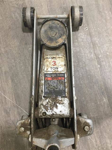 Lot - Sears 3 Ton Hydraulic Automotive Floor Jack