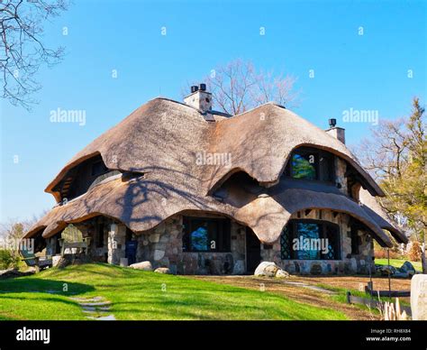 Mushroom House, Charlevoix, Michigan, USA Stock Photo - Alamy