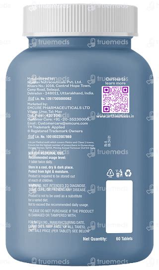 Arth Liver Health Support Tablet 60 - Uses, Side Effects, Dosage, Price ...