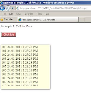 Ajax Example to Create Simple 的图像结果