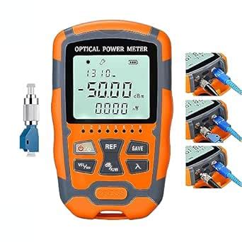 Duogalia Fiber Optic Tester Portable Fiber Light Power Tester -50~26dB ...