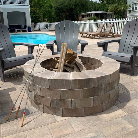 Palmetto Fire Pit: Classic Round Fire Pit Kit