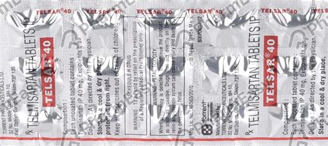 Telsar 40 Tablet: Uses, Side-effects, Price, Dosage & More Info - PharmEasy