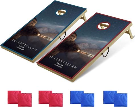 Cornhole Set Corn Holes Outdoor Game Cornhole Boards Regulation Size ...