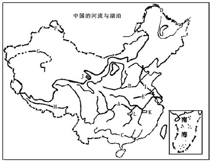 中国所有河流在地图上的位置_百度知道