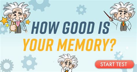 How good is your memory?
