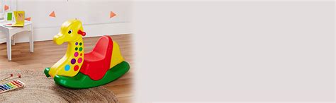 Amazon Brand - Jam & Honey Ride-On Giraffe Rocker Toy | Sturdy Rocking ...