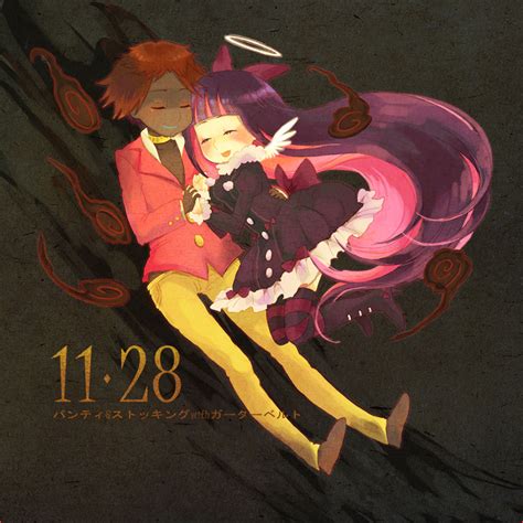 stocking and ghost (panty & stocking with garterbelt) drawn by asching ...