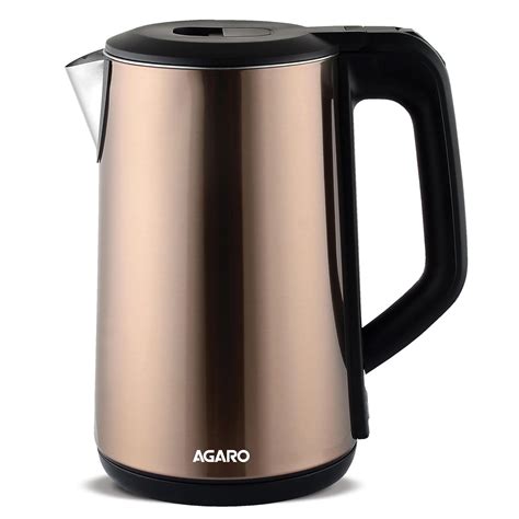 Buy AGARO Insignia Electric Kettle, 1.8L, Double Layered Kettle, 100% ...