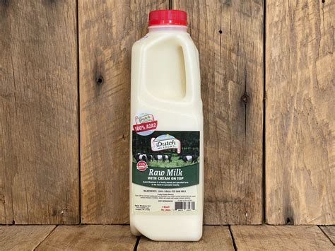 Quart Raw Milk (A2A2) - Dutch Meadows Farm