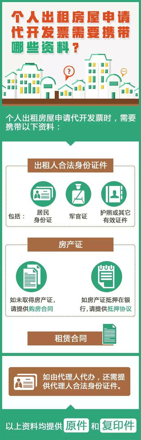 个人出租房屋申请代开发票需要哪些资料_中华会计网校_税务网校