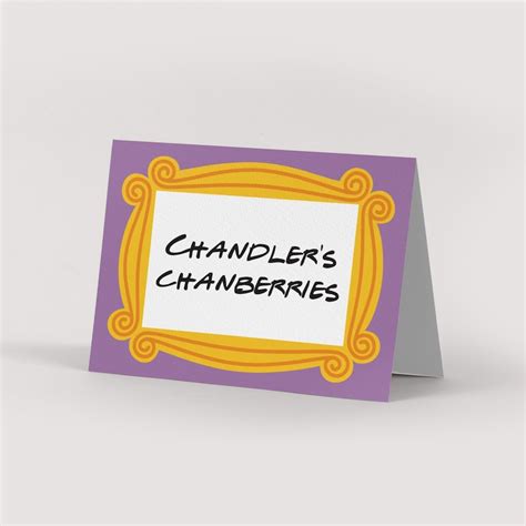 Buy Food Buffet Name Tag Online In India - Etsy India