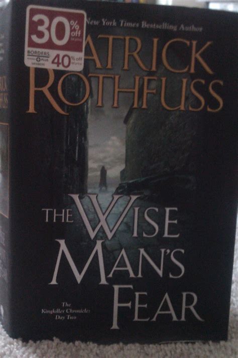 The Wise Man's Fear by Patrick Rothfuss - Book 2 of The Kingkiller ...