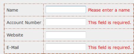 Image result for JavaScript Validation Message Default