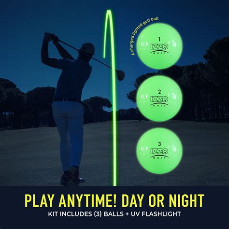 IZZO Lite4Nite 24-Hour Glow Golf Balls - Box of 12 in Nepal at NPR ...