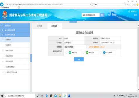 河南省电子税务局灵活就业人员社保费申报操作流程说明