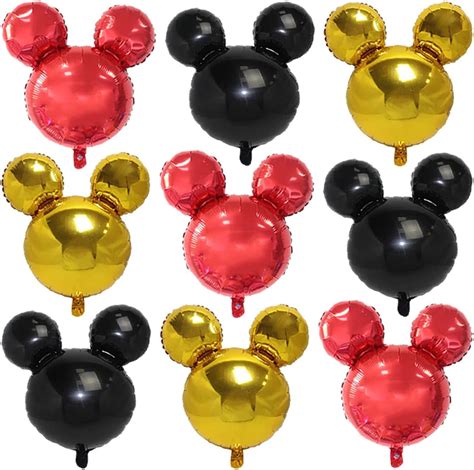 OULUN 9-Pack Mouse Party Balloons for Mickey Party, Baby India | Ubuy