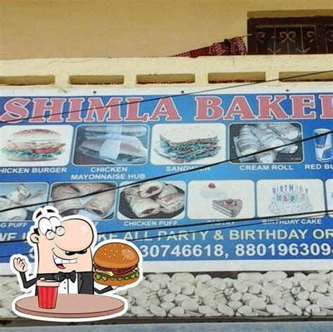 Menu at Shimla Bakery, Hyderabad