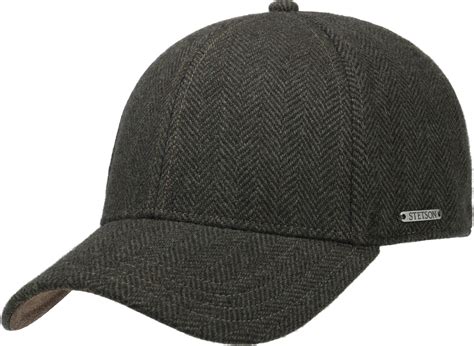 Stetson Baseball Cap Wool Herringbone | Classic caps | Viranomainen.fi ...