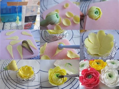 Image result for 3D Polymer Clay Flower Tutorials