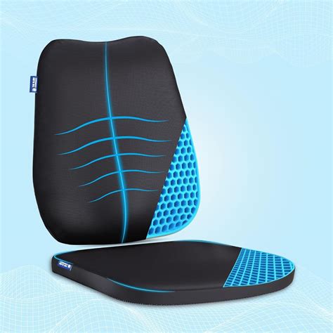 The Sleep Company SmartGRID Seat + Back Cushion Combo | Reduce Back ...