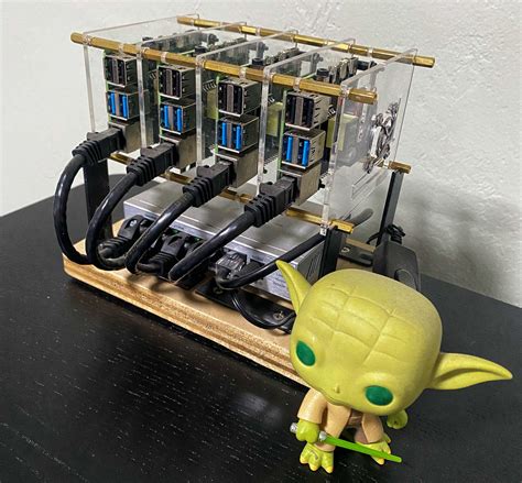 Raspberry Pi 4 Cluster 的图像结果