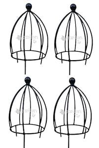 GARDEN KING- 15 cm Plant Supporters- (Set of 4 PCS) Plant Supporters ...