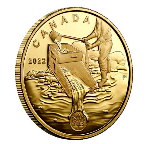 99.999% Pure Gold Coin – Klondike Gold Rush: Prospecting for Gold | The ...